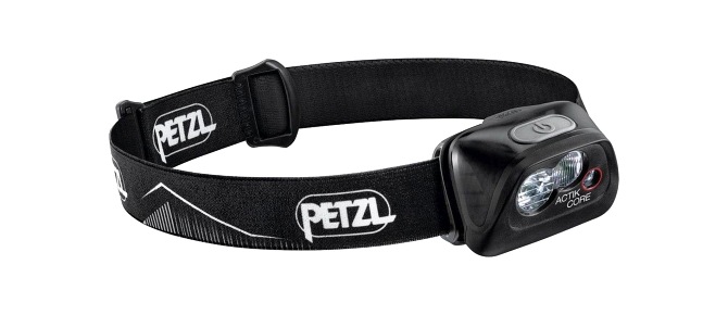 Recenze elovky pro rybe Petzl Actik Core